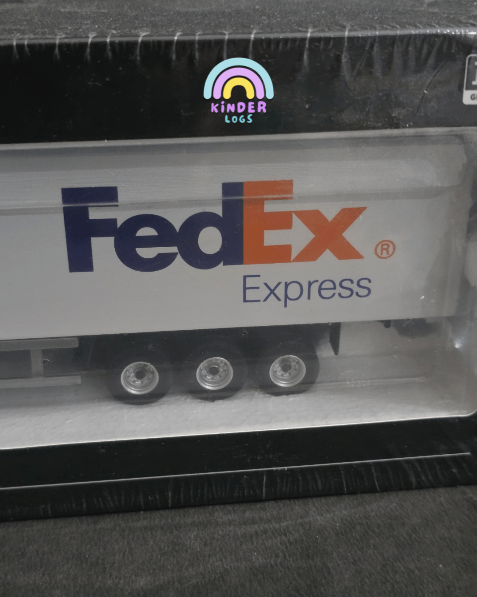Time Micro Freightliner FedEx Truck - Kinder Logs