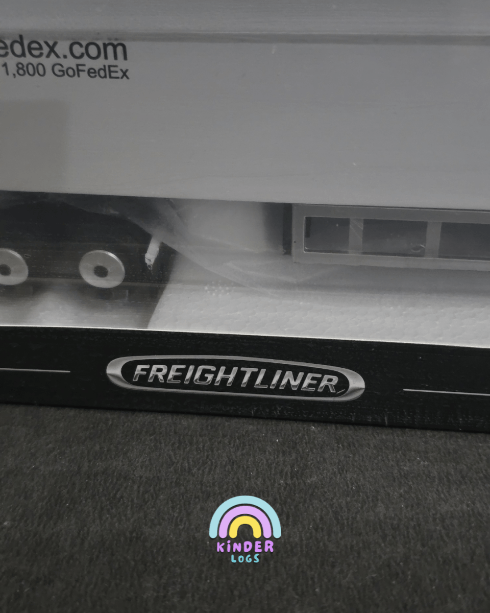 Time Micro Freightliner FedEx Truck - Kinder Logs