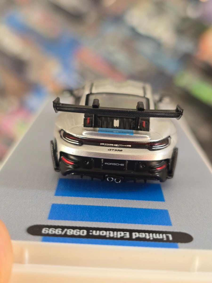 Time Micro Porsche 992 GT3 RS Transformers Mirage Limited Edition - Kinder Logs