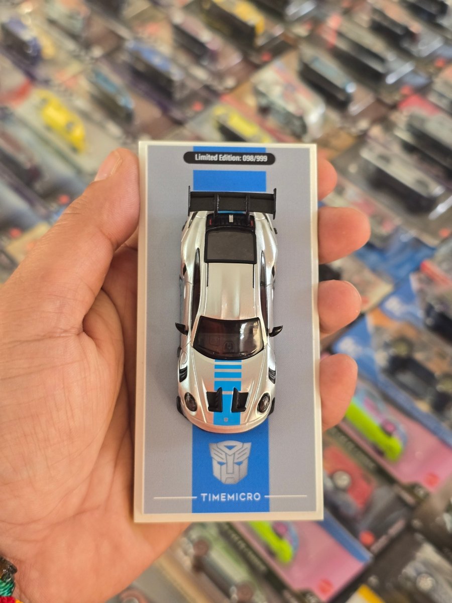 Time Micro Porsche 992 GT3 RS Transformers Mirage Limited Edition - Kinder Logs