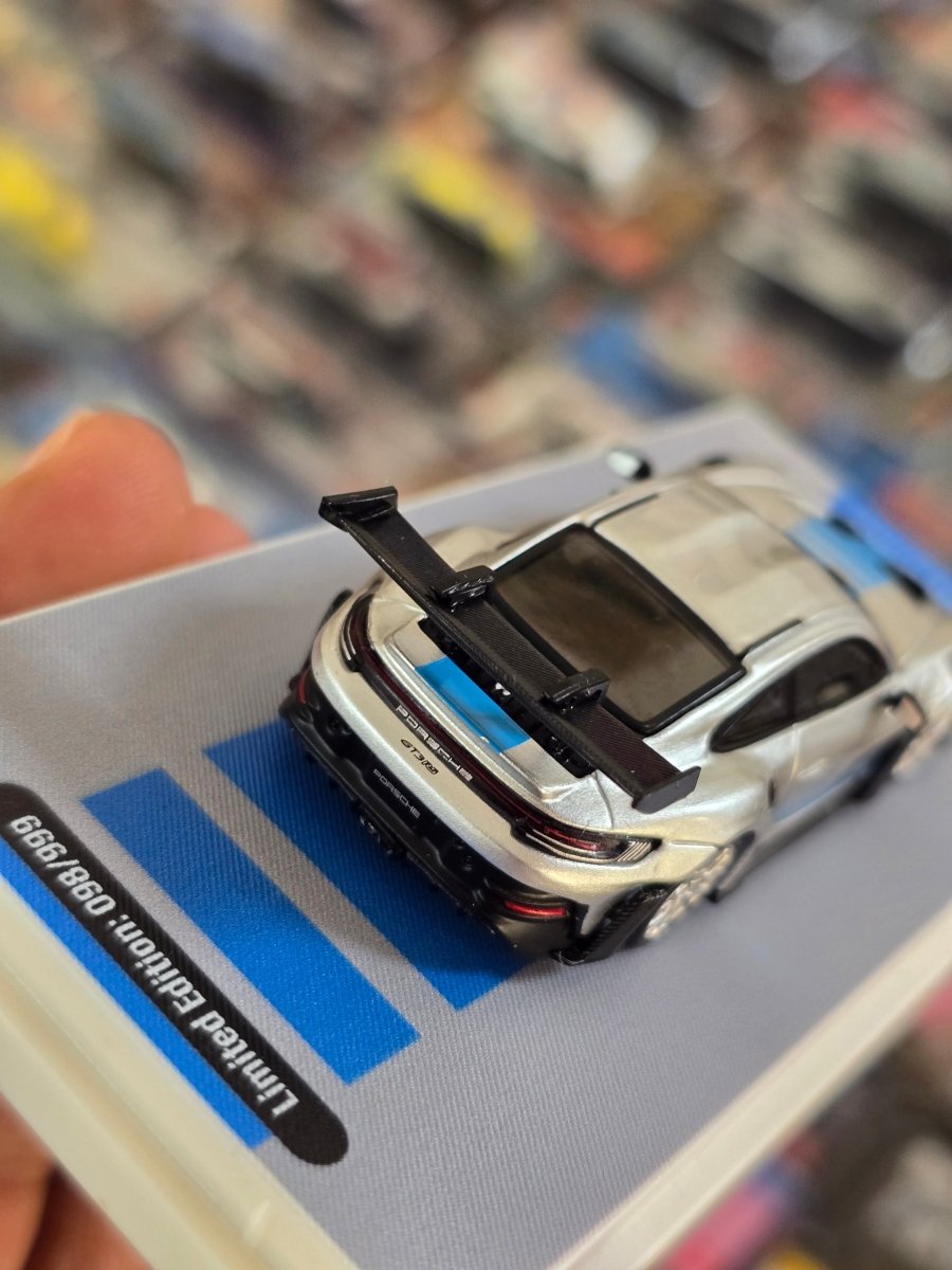 Time Micro Porsche 992 GT3 RS Transformers Mirage Limited Edition - Kinder Logs