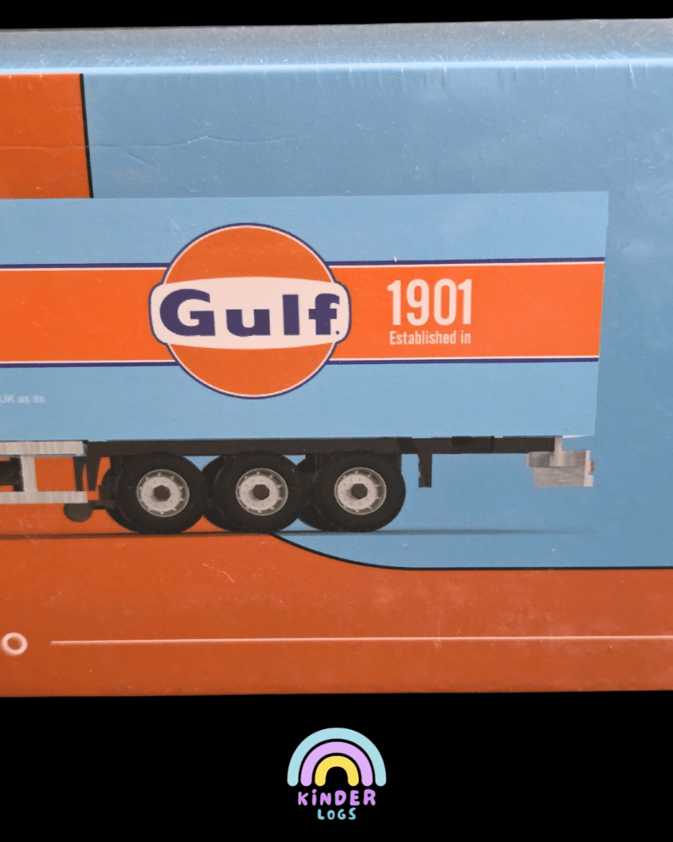 Time Micro Scania Truck - Gulf 1901 Edition - Kinder Logs