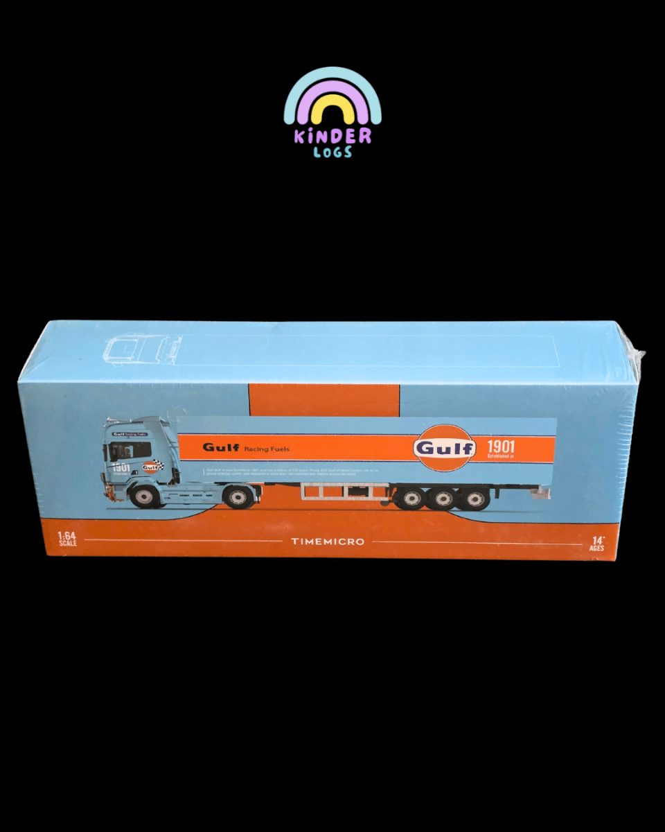 Time Micro Scania Truck - Gulf 1901 Edition - Kinder Logs