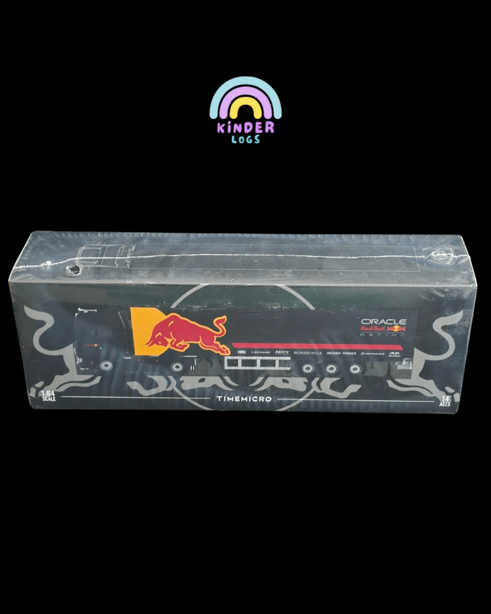 Time Micro Scania Truck - Oracle Red Bull Racing Edition - Kinder Logs
