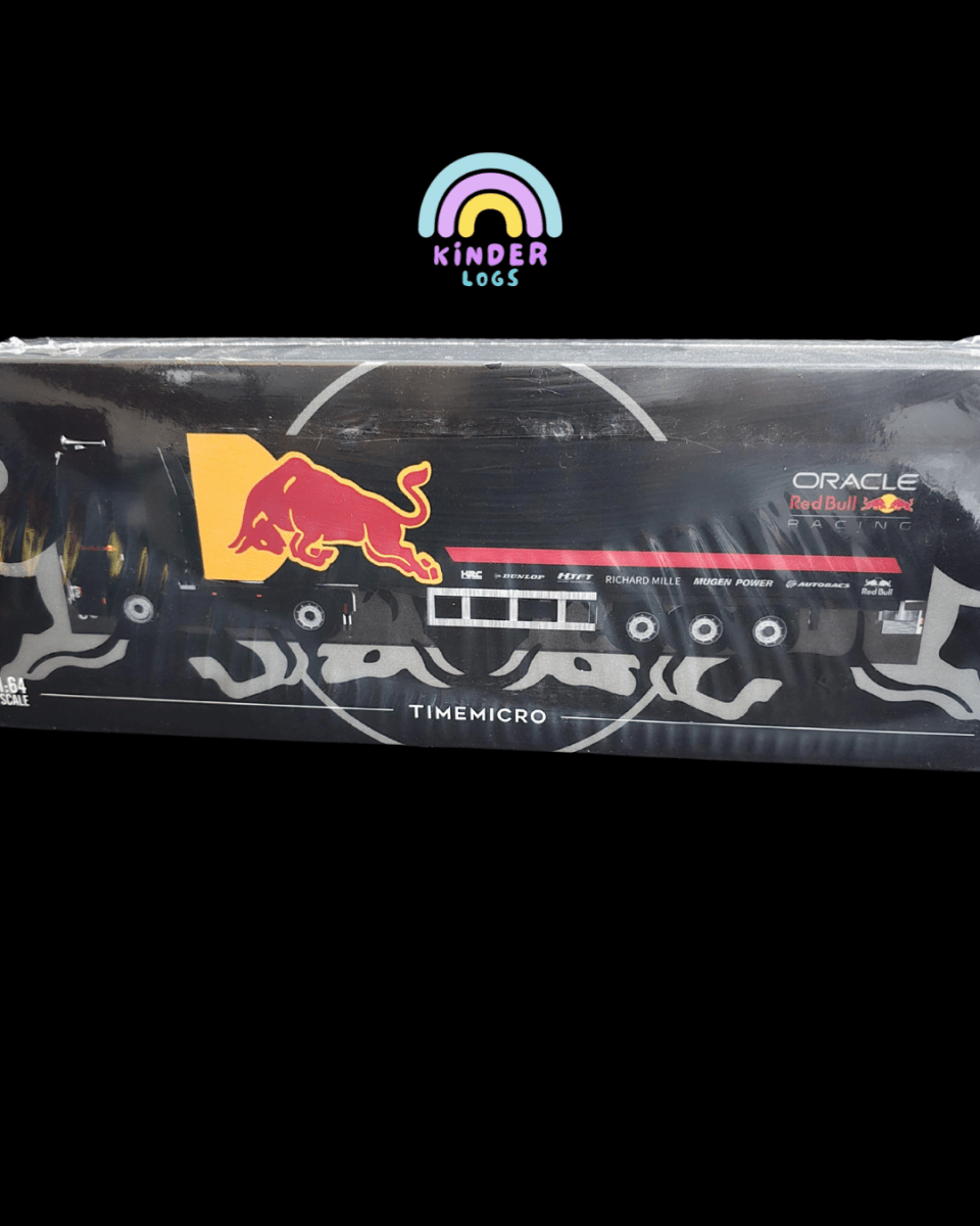 Time Micro Scania Truck - Oracle Red Bull Racing Edition - Kinder Logs