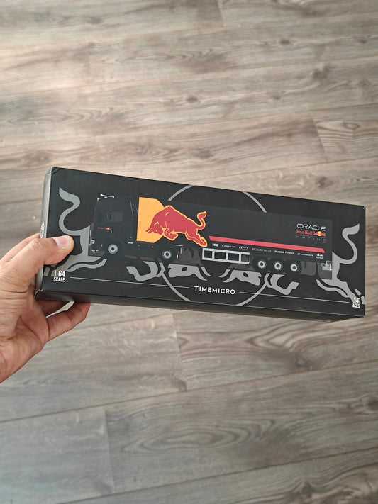 Time Micro Scania Truck - Oracle Red Bull Racing Edition (Pre-Owned) - Kinder Logs