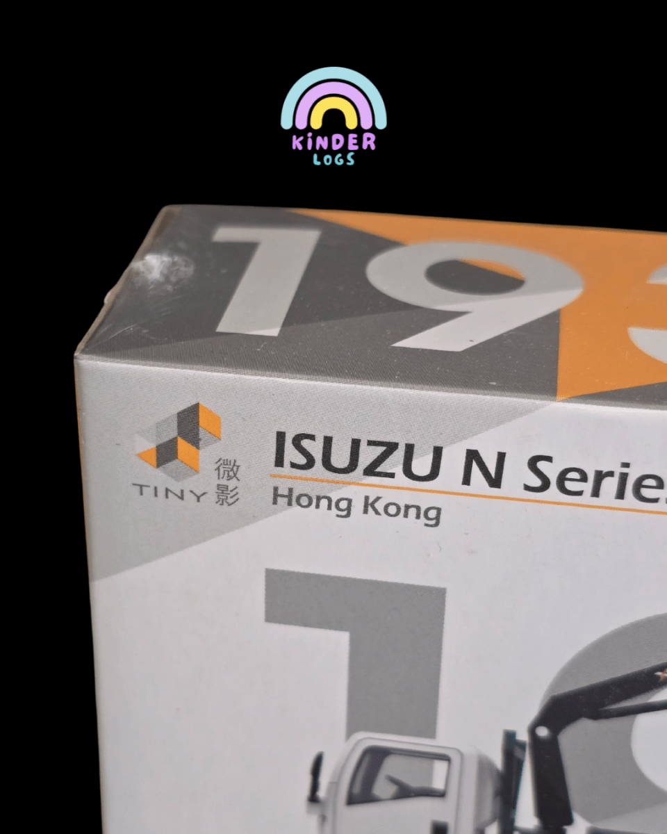 Tiny City Isuzu N Series Grab Lorry Truck - Kinder Logs