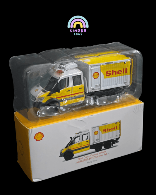 Tiny City Mercedes - Benz Sprinter FL 6x6 (Shell Cross Country Truck) - Kinder Logs