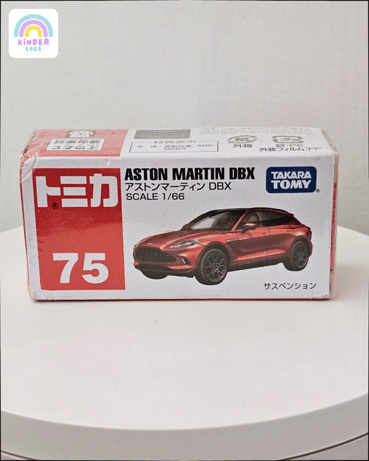 Tomica Aston Martin DBX (Model No 75) - Kinder Logs