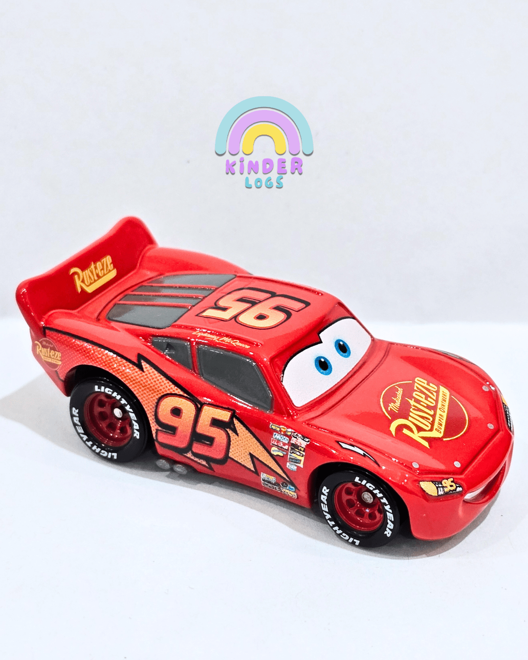 Tomica Disney Pixar 'Lighting McQueen' C - 01 (Uncarded) - Kinder Logs