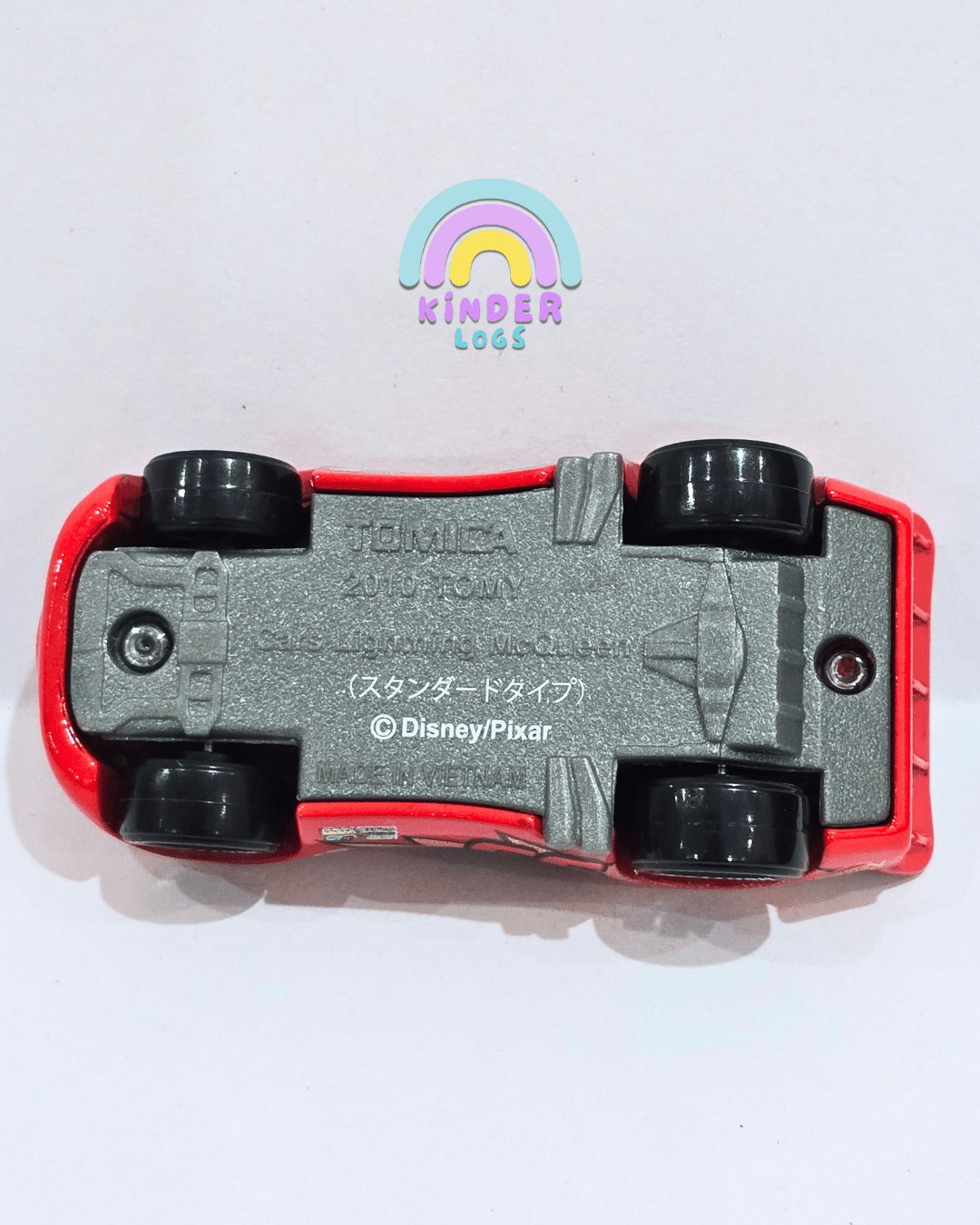 Tomica Disney Pixar 'Lighting McQueen' C - 01 (Uncarded) - Kinder Logs