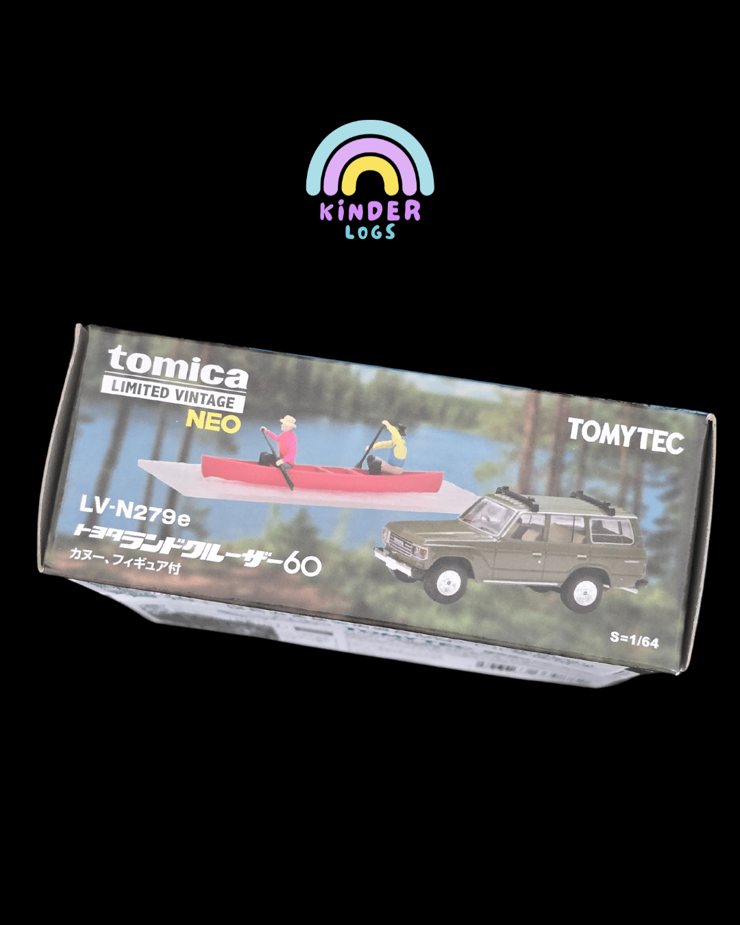 Tomytec Tomica Limited Vintage Neo Toyota Land Cruiser 60 (LV - N279e) - Kinder Logs