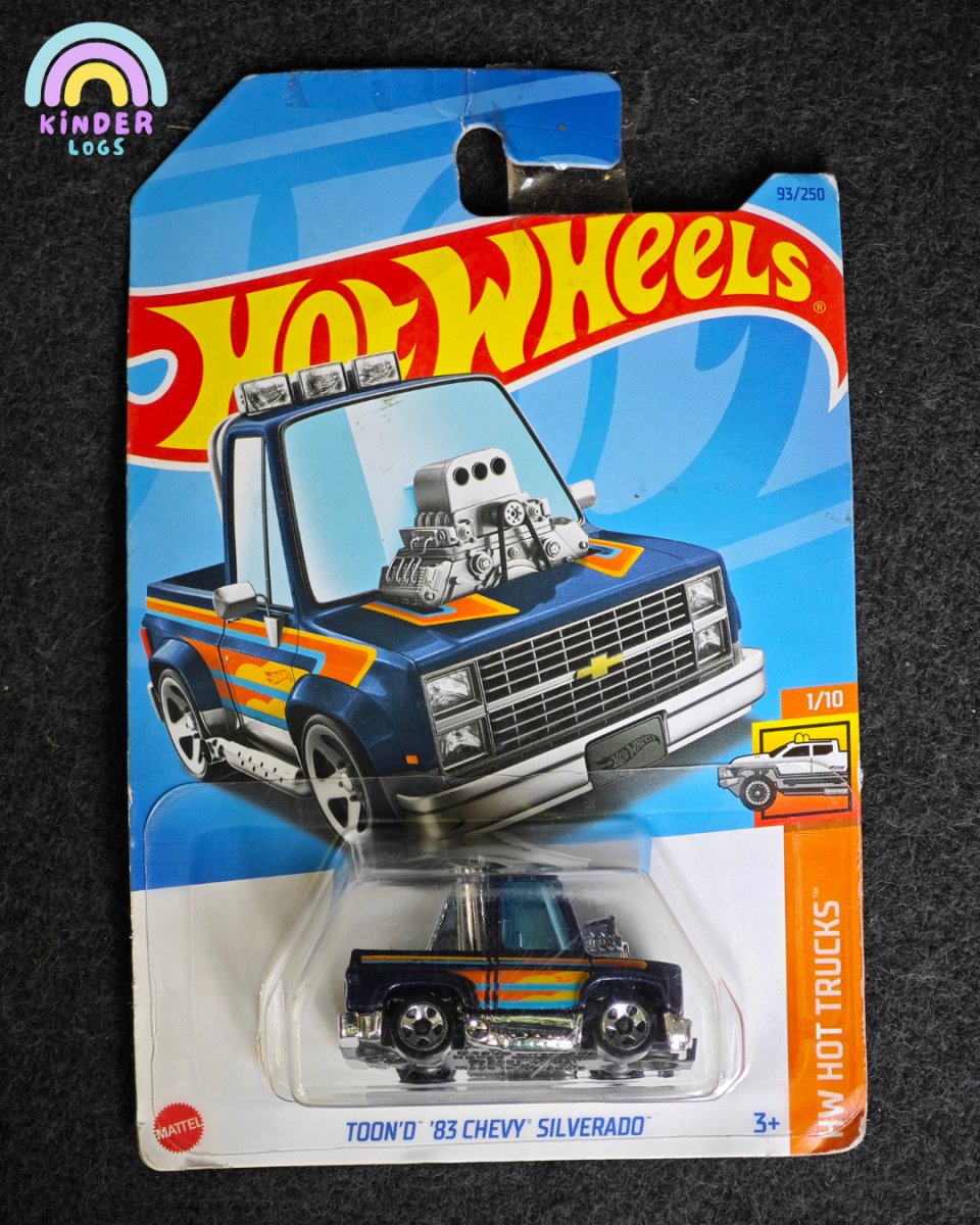 Tooned Hot Wheels 1983 Chevrolet Silverado - Kinder Logs