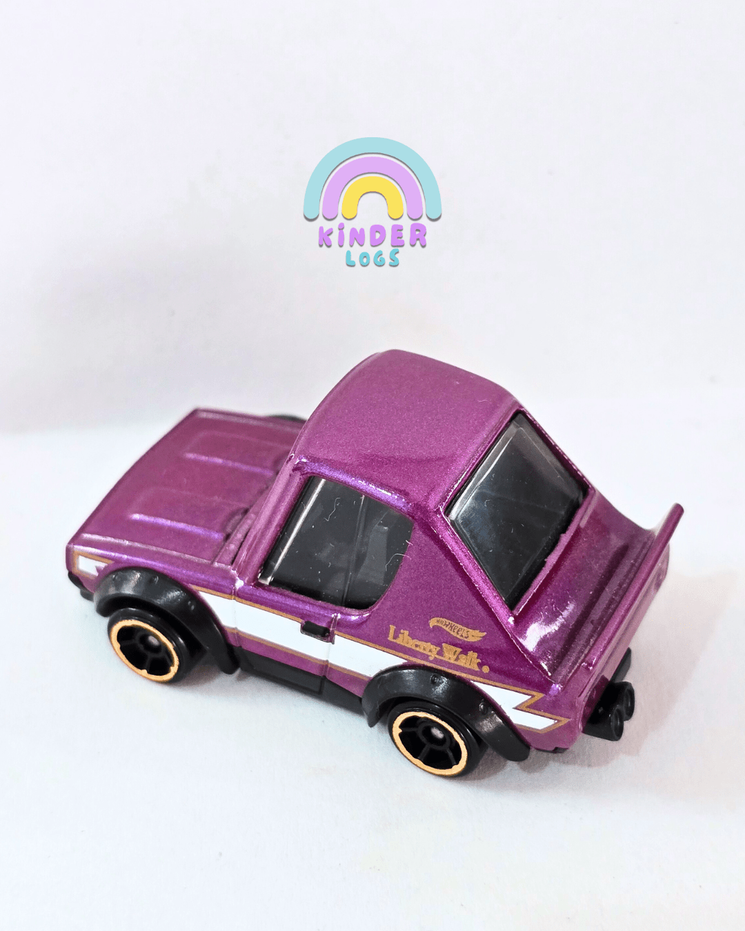 Tooned Hot Wheels Nissan Skyline 2000 GT - R - Purple (Used Car) - Kinder Logs
