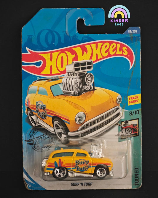 Tooned Hot Wheels Surf 'N' Turf - Track Stars - Kinder Logs