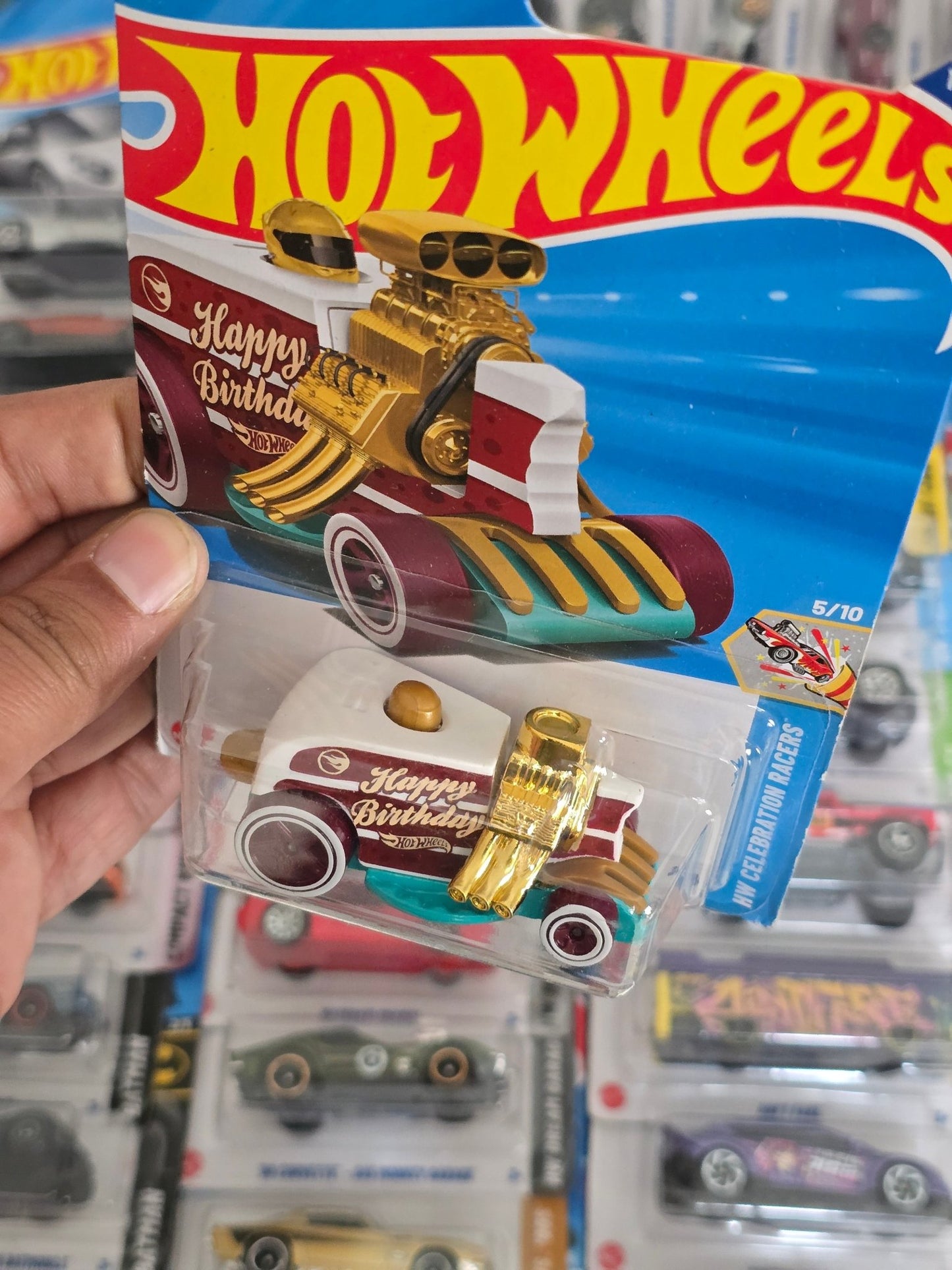 Treasure Hunt Hot Wheels Birthday Burner (Imported) - Kinder Logs