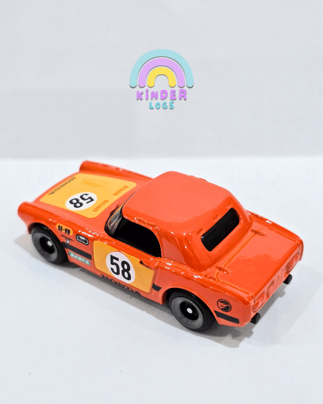 Treasure Hunt Hot Wheels Honda S800 Racing (Uncarded) - Kinder Logs