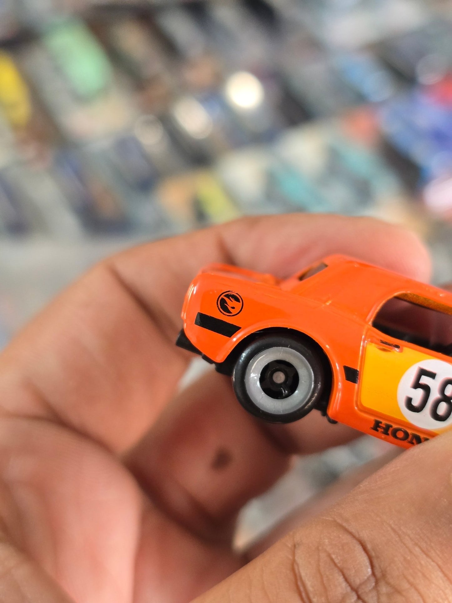 Treasure Hunt Hot Wheels Honda S800 Racing (Uncarded) - Kinder Logs