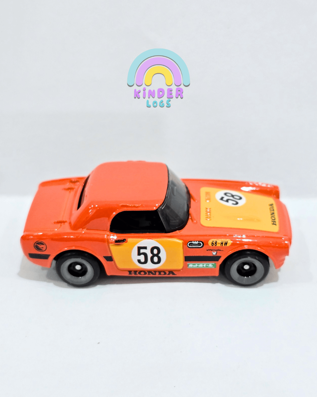 Treasure Hunt Hot Wheels Honda S800 Racing (Uncarded) - Kinder Logs
