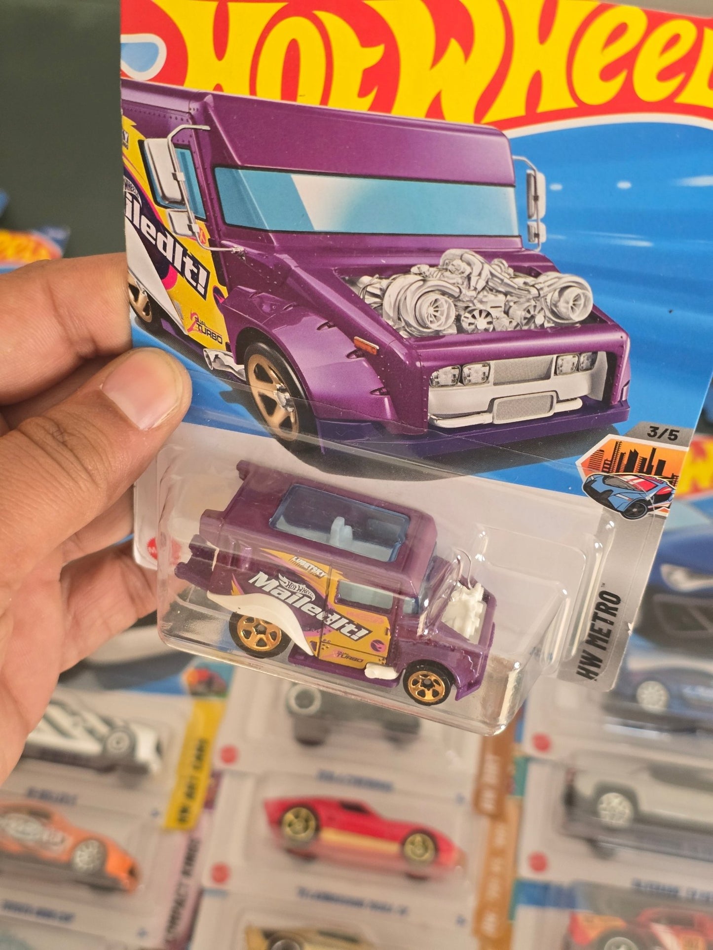 Treasure Hunt Hot Wheels Mailed It! (Imported) - Kinder Logs