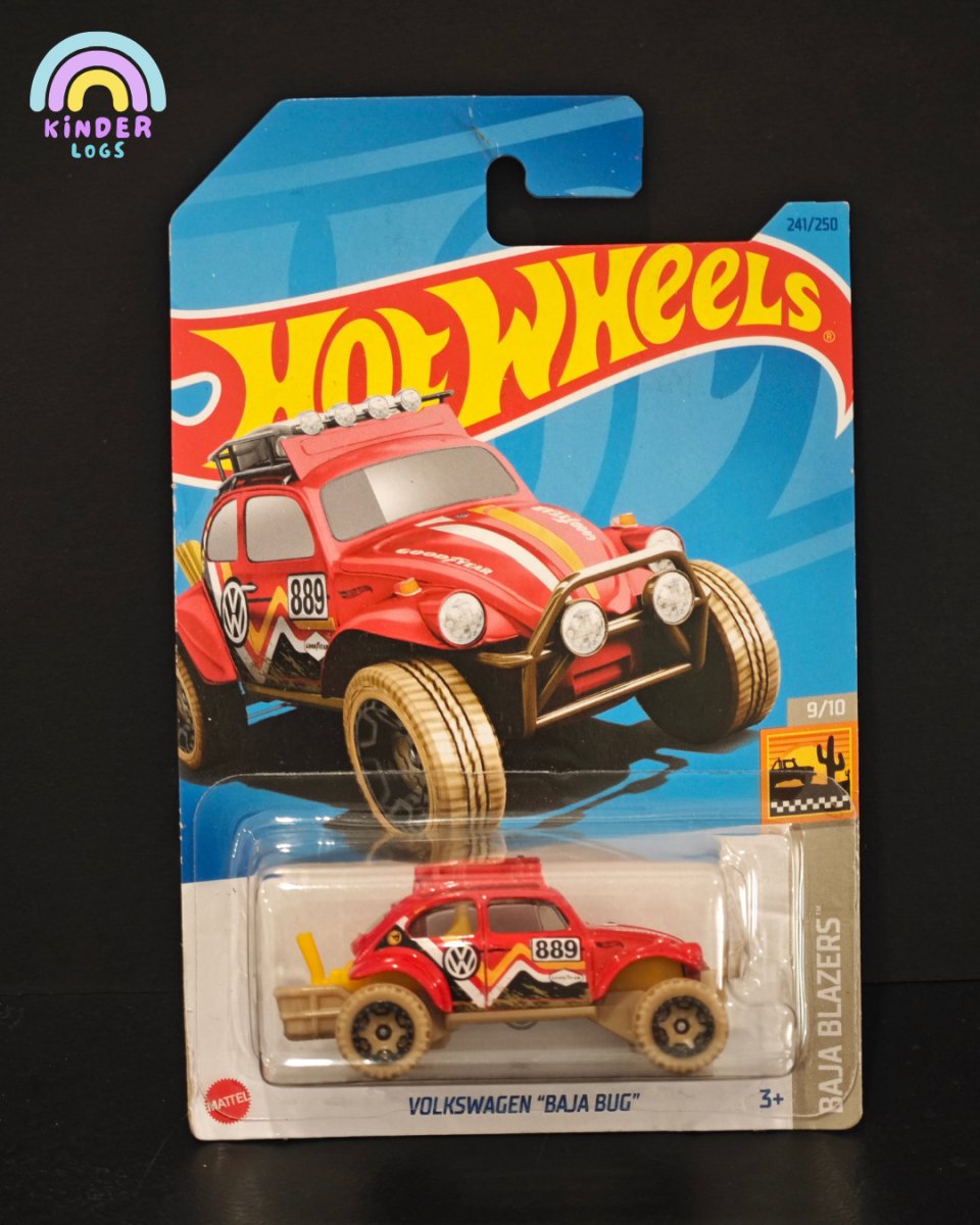 Treasure Hunt Hot Wheels Volkswagen Baja Bug - Kinder Logs