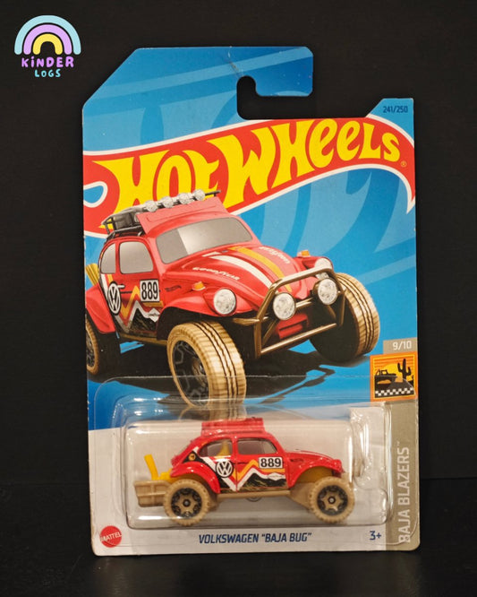Treasure Hunt Hot Wheels Volkswagen Baja Bug - Kinder Logs