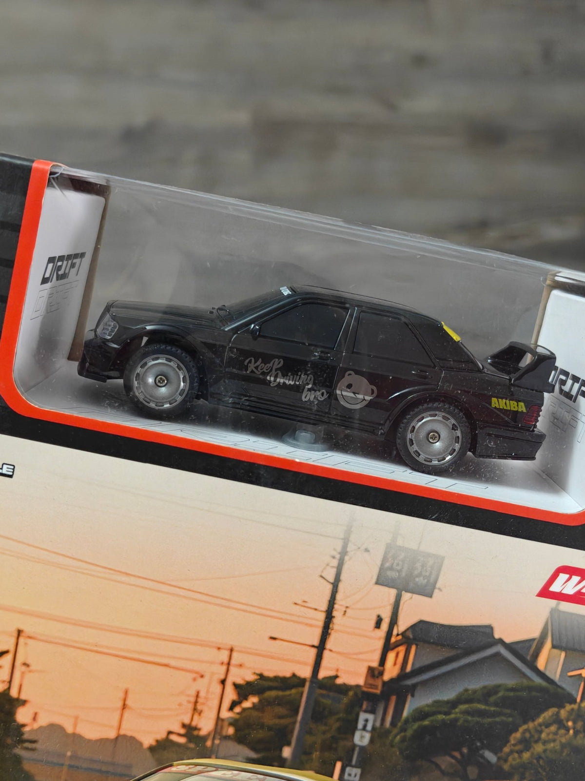 Whoosh 1:43 Mercedes Drift RC Car - 25 KMPH Speed (Black) - Kinder Logs