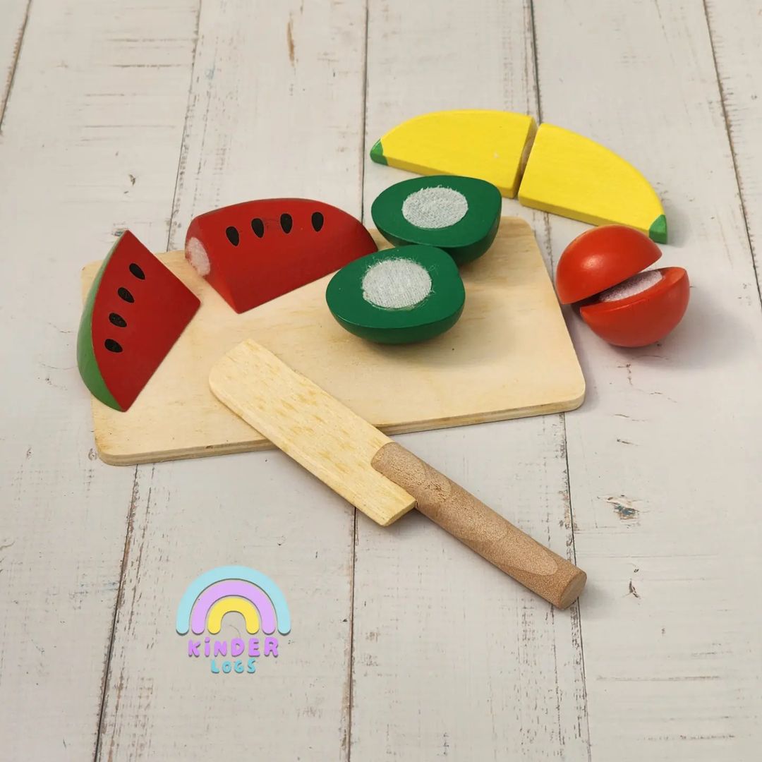 Wooden Fruits and Vegetables - Kinder Logs