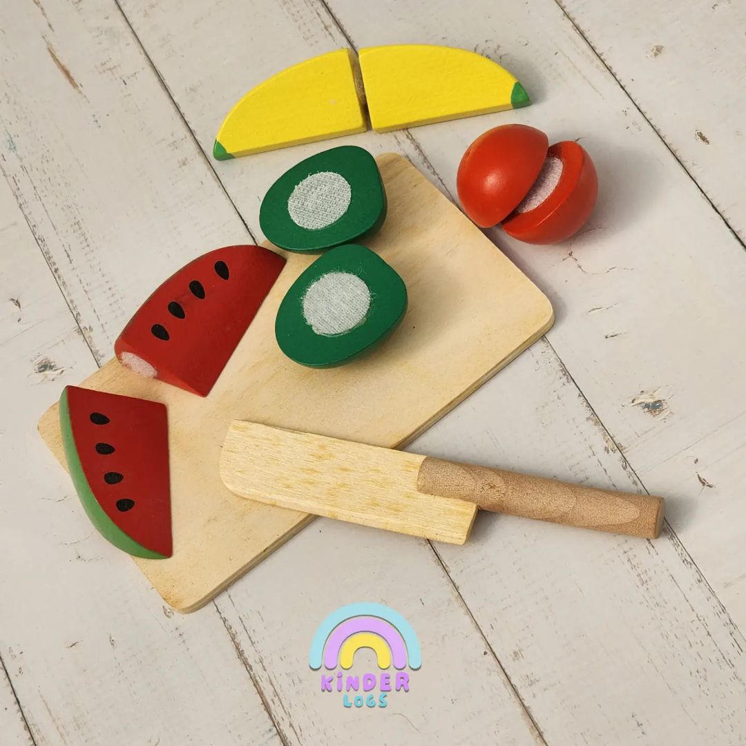 Wooden Fruits and Vegetables - Kinder Logs
