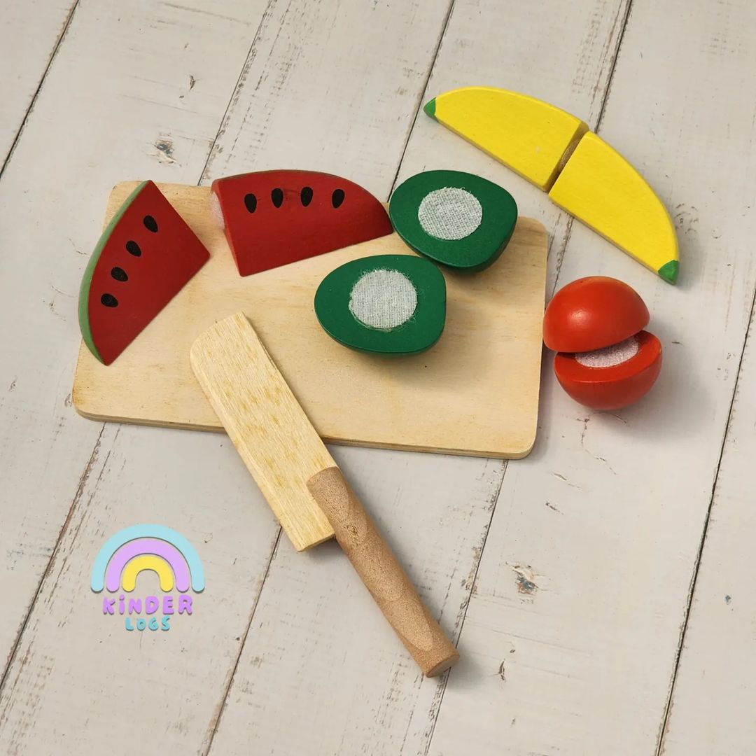 Wooden Fruits and Vegetables - Kinder Logs