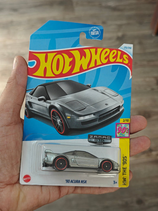 ZAMAC Hot Wheels 1990 Acura NSX - Kinder Logs
