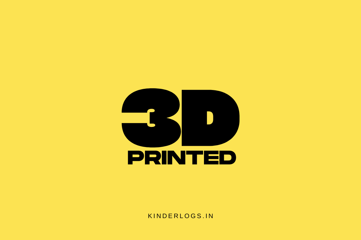 3D-Printed Key Chains - Kinder Logs