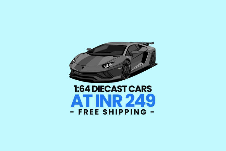 Diecast Cars At Rs 249 - Free Shipping!