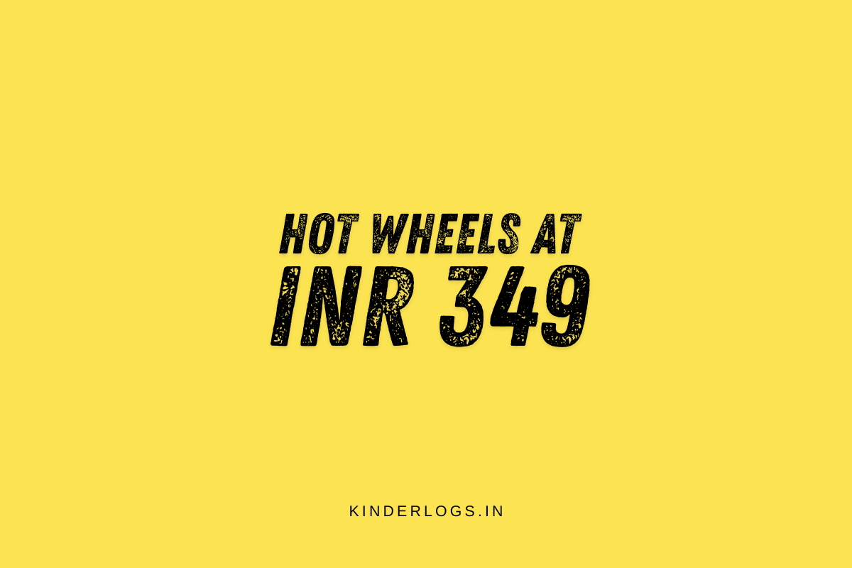 Hot Wheels At Rs 349 - Kinder Logs