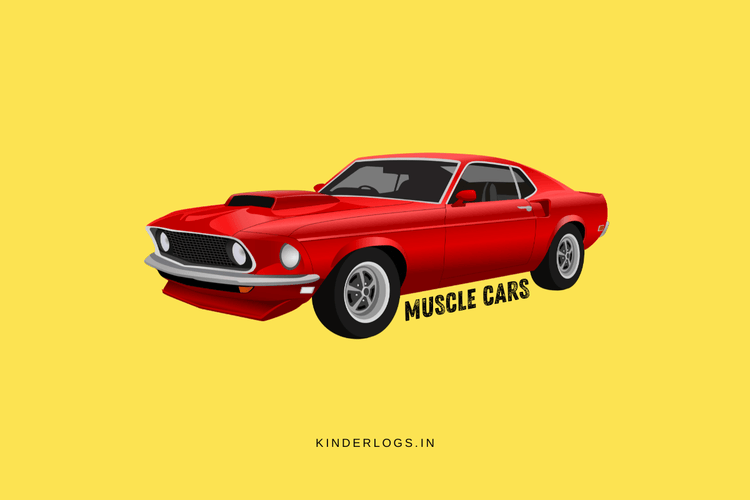 Muscle Cars - Kinder Logs