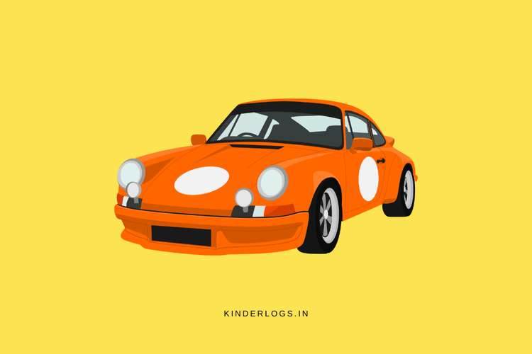 Orange Cars - Kinder Logs