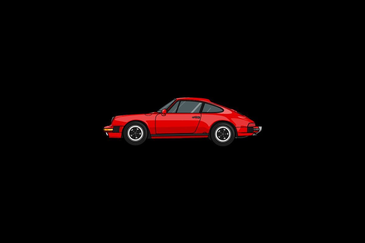 Porsche 911 Cars Collection - Kinder Logs