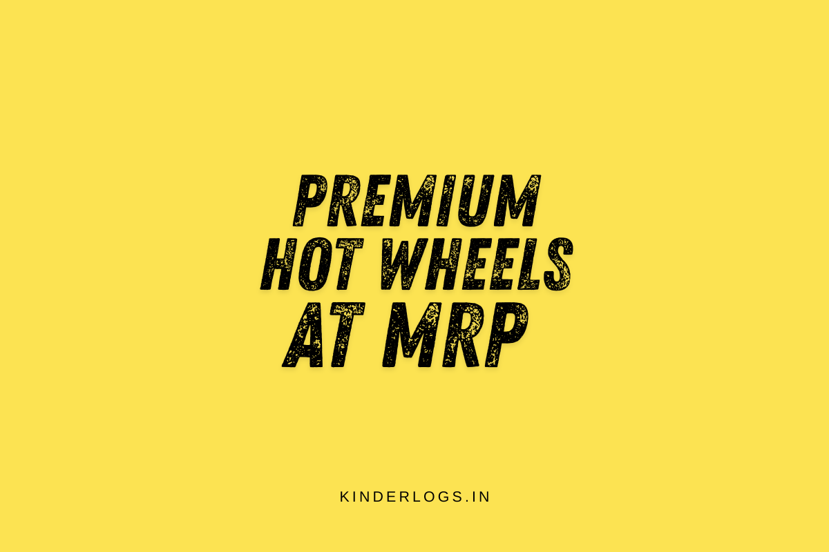 Premium Hot Wheels At MRP - Kinder Logs