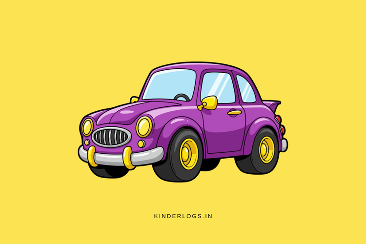 Purple Cars - Kinder Logs