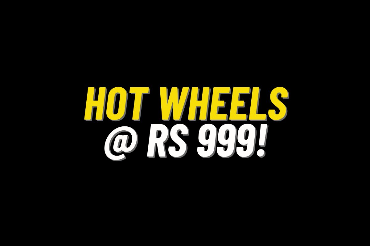 Rs 999 Hot Wheels! - Kinder Logs