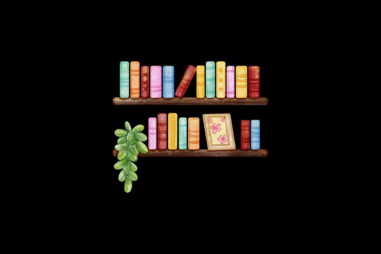 Shelves For Books - Kinder Logs