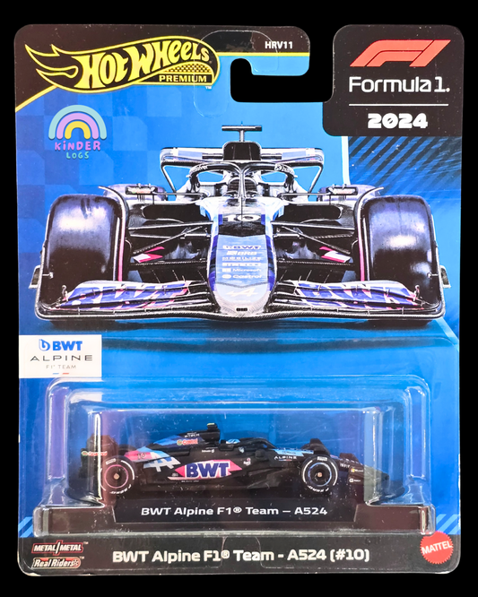 Premium Hot Wheels BWT Alpine F1 Team - A524 (#10) - Imported