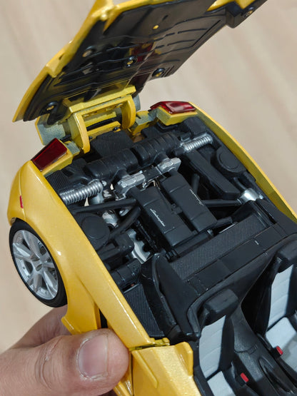 1:18 Bburago Lamborghini Gallardo Spyder - Yellow Color (Pre - Owned) - Kinder Logs