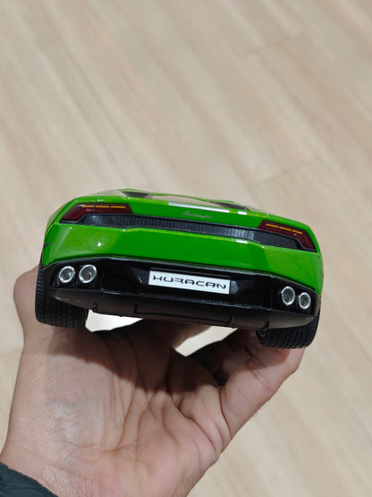1:18 Bburago Lamborghini Huracan LP610 - 4 - Green Color (Pre - Owned) - Kinder Logs