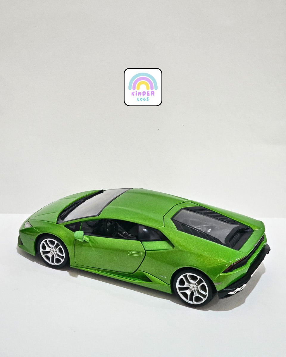 1:18 Bburago Lamborghini Huracan LP610 - 4 - Green Color (Pre - Owned) - Kinder Logs