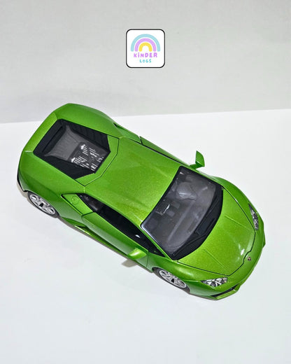 1:18 Bburago Lamborghini Huracan LP610 - 4 - Green Color (Pre - Owned) - Kinder Logs