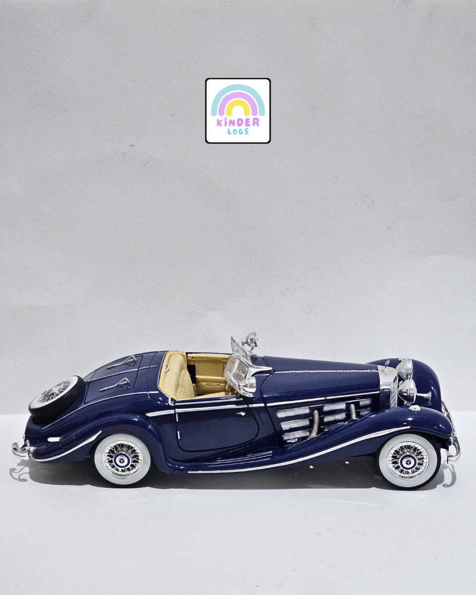 1:18 Maisto 1936 Mercedes - Benz 500K Special Roadster (Pre - Owned) - Kinder Logs