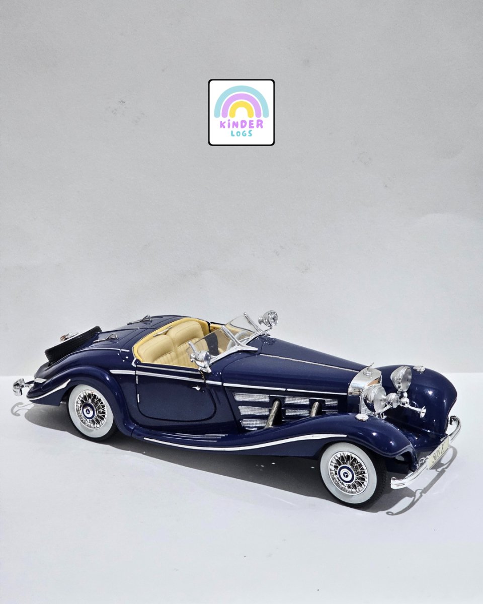 1:18 Maisto 1936 Mercedes - Benz 500K Special Roadster (Pre - Owned) - Kinder Logs