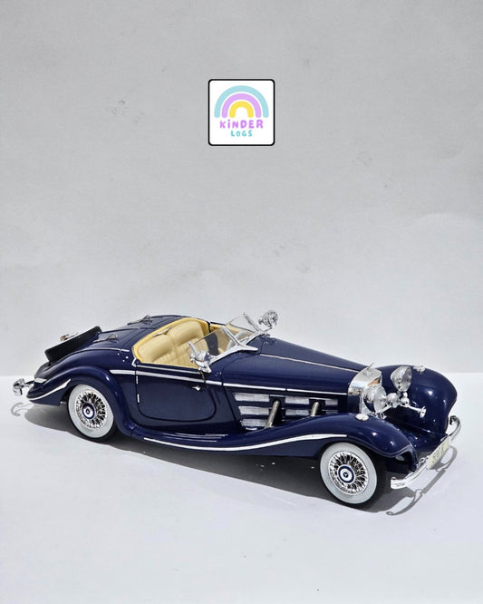 1:18 Maisto 1936 Mercedes - Benz 500K Special Roadster (Pre - Owned) - Kinder Logs