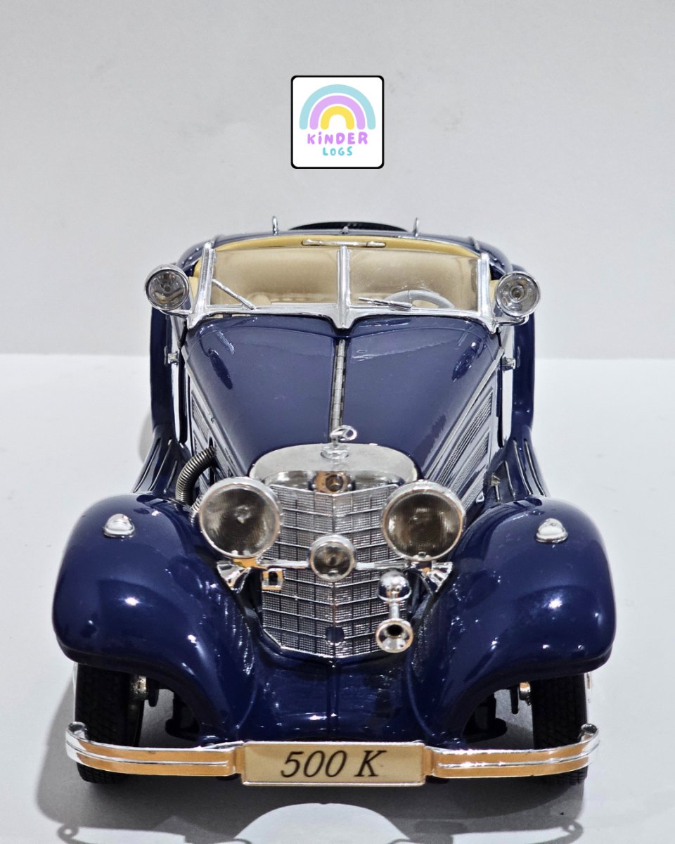 1:18 Maisto 1936 Mercedes - Benz 500K Special Roadster (Pre - Owned) - Kinder Logs